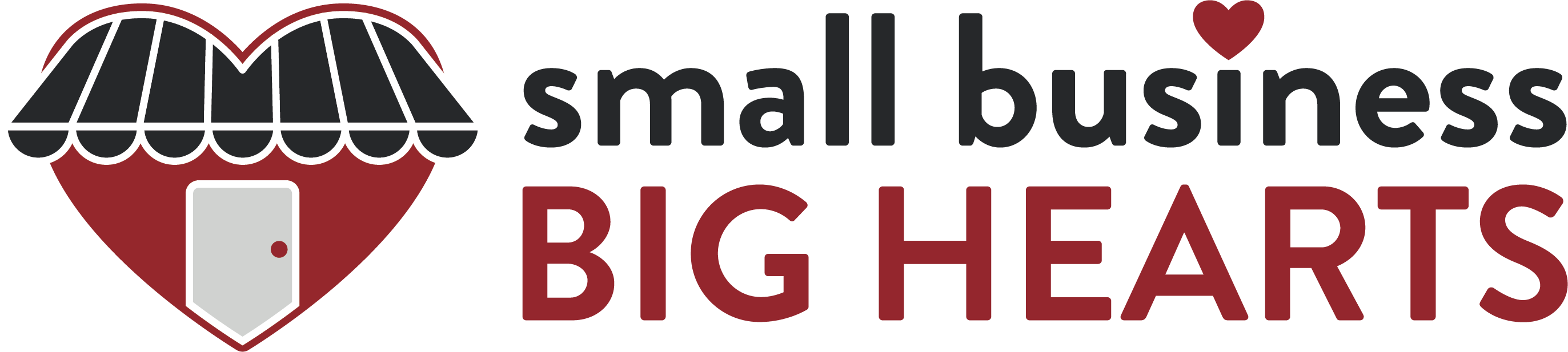 Small Business, Big Hearts logo